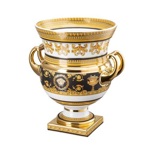 Vase auf Fu&szlig; 33 cm