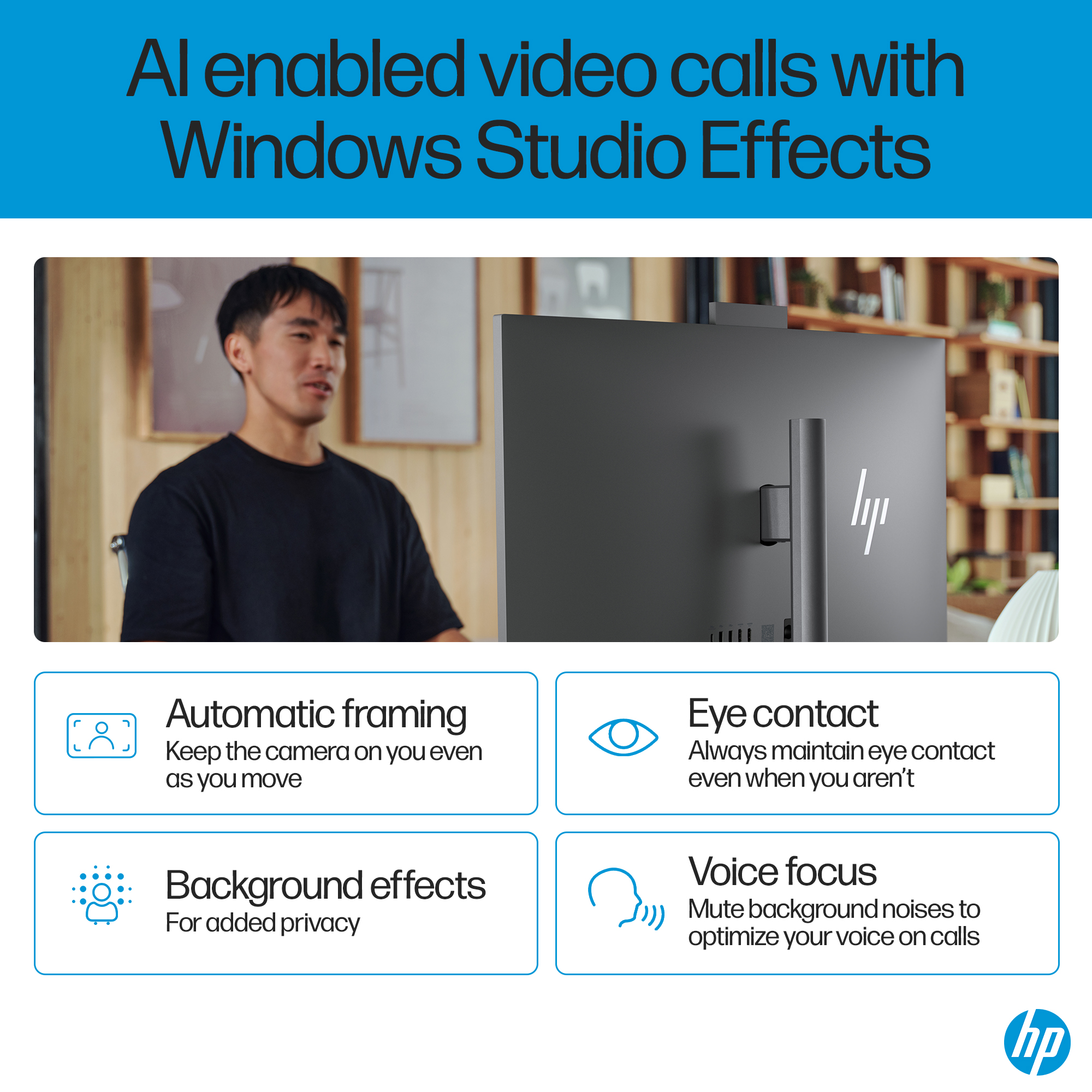 HP OmniStudio X All-in-One Desktop Next Gen AI 32-cs0000t PC 31.5