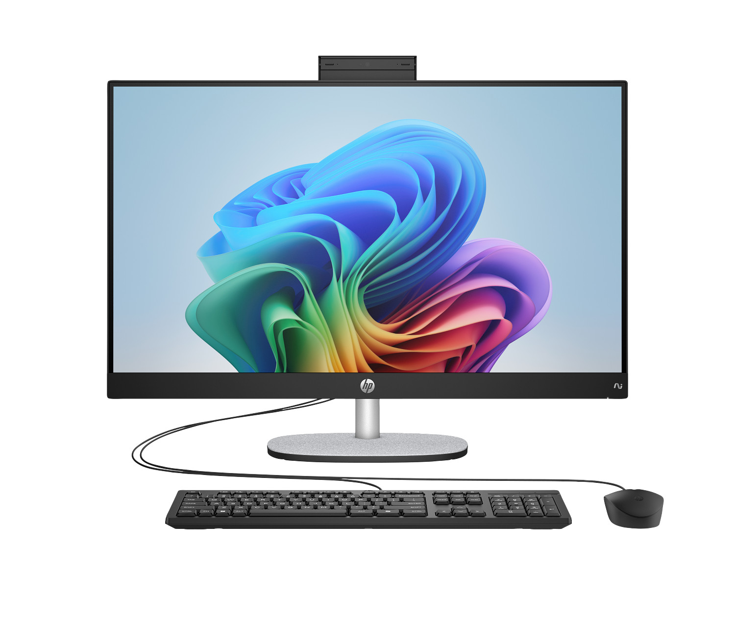 HP 27 inch All-in-One Desktop AI PC 27-cr2000t