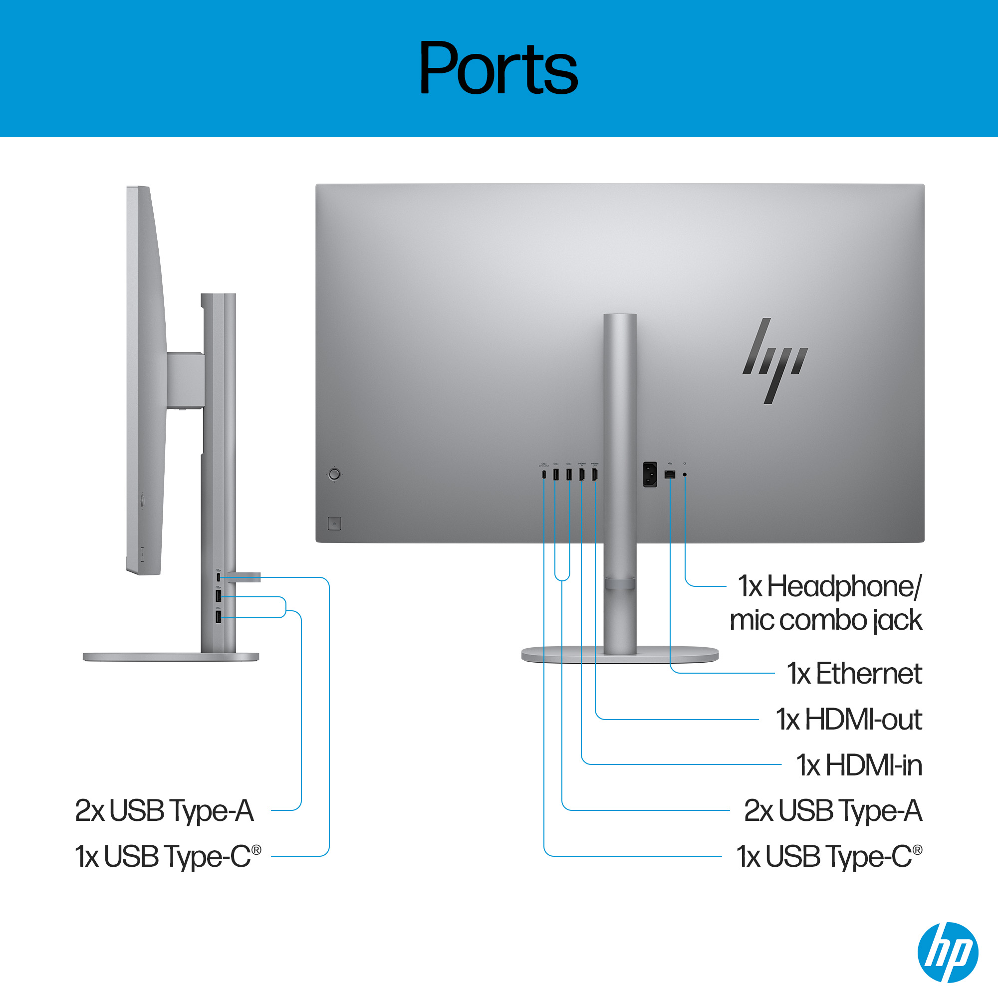 HP OmniStudio X All-in-One Desktop Next Gen AI 32-cs0000t PC 31.5