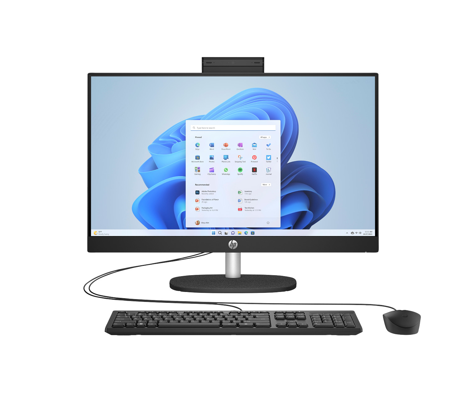 HP All-in-One 24-cr1000t, 23.8