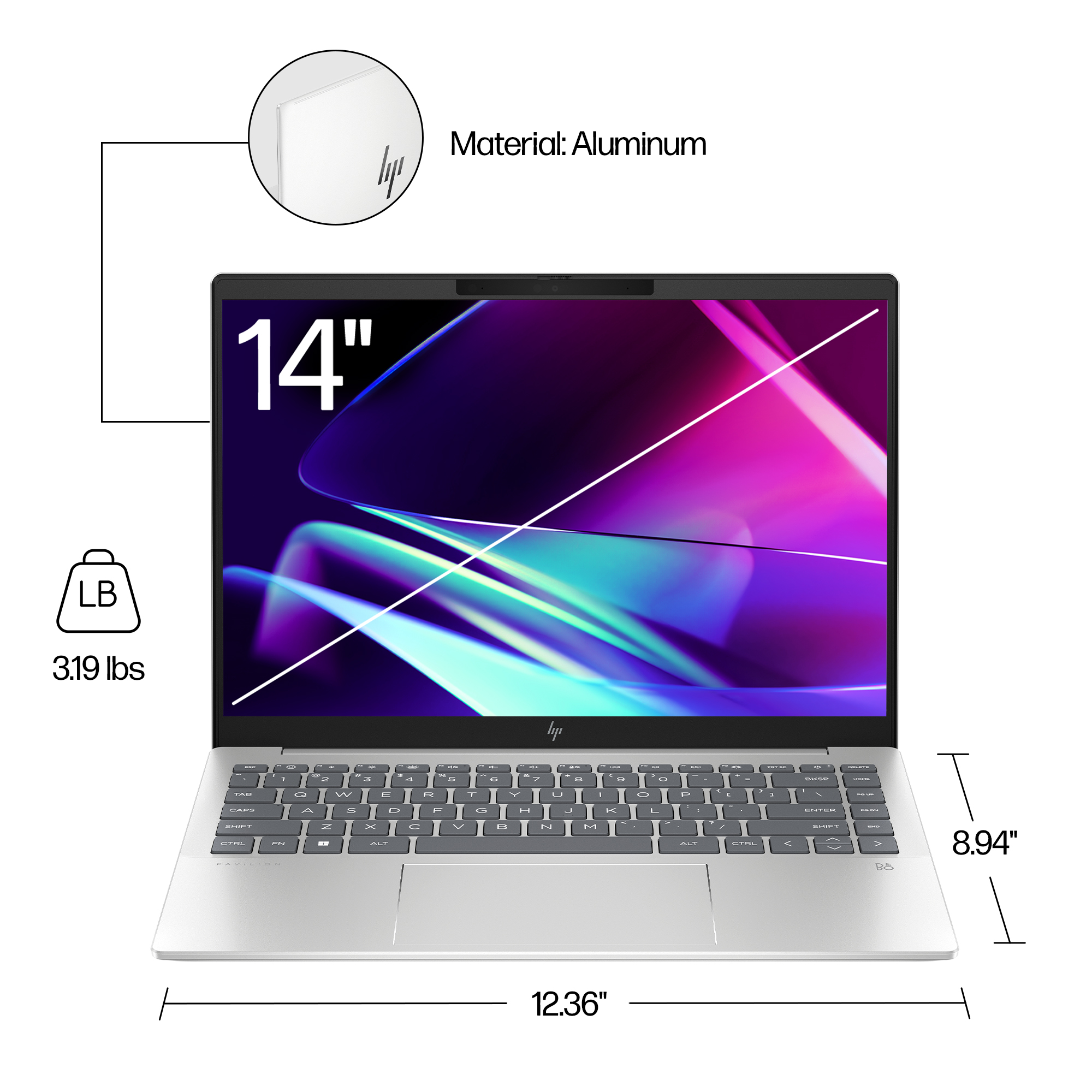 HP Pavilion Plus Laptop 14-ew1010nr 14