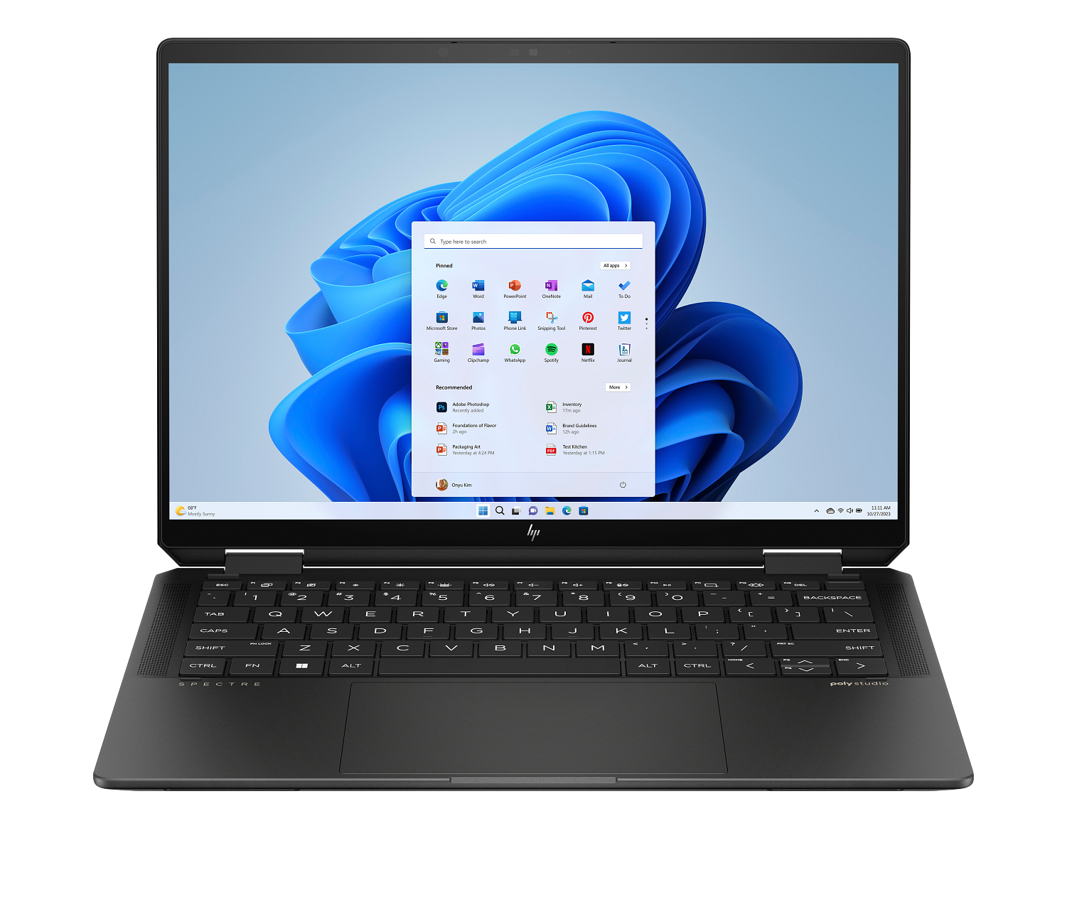 HP Spectre x360 2-in-1 Laptop 14, Windows 11 Home, 14