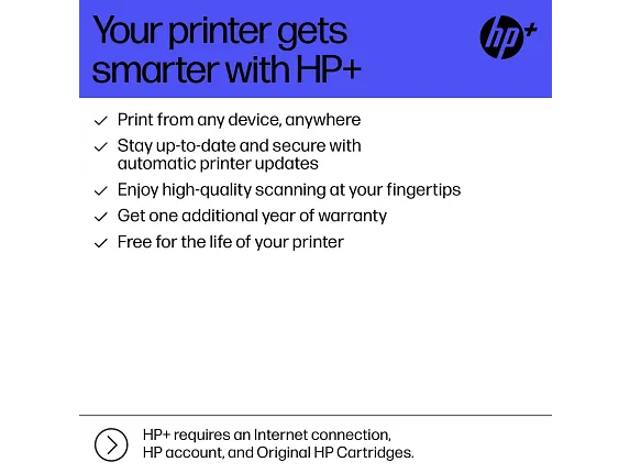 HP OfficeJet Pro 8139e Wireless All-in-One Printer with 1 Full Year Instant Ink with HP+, AI-enabled