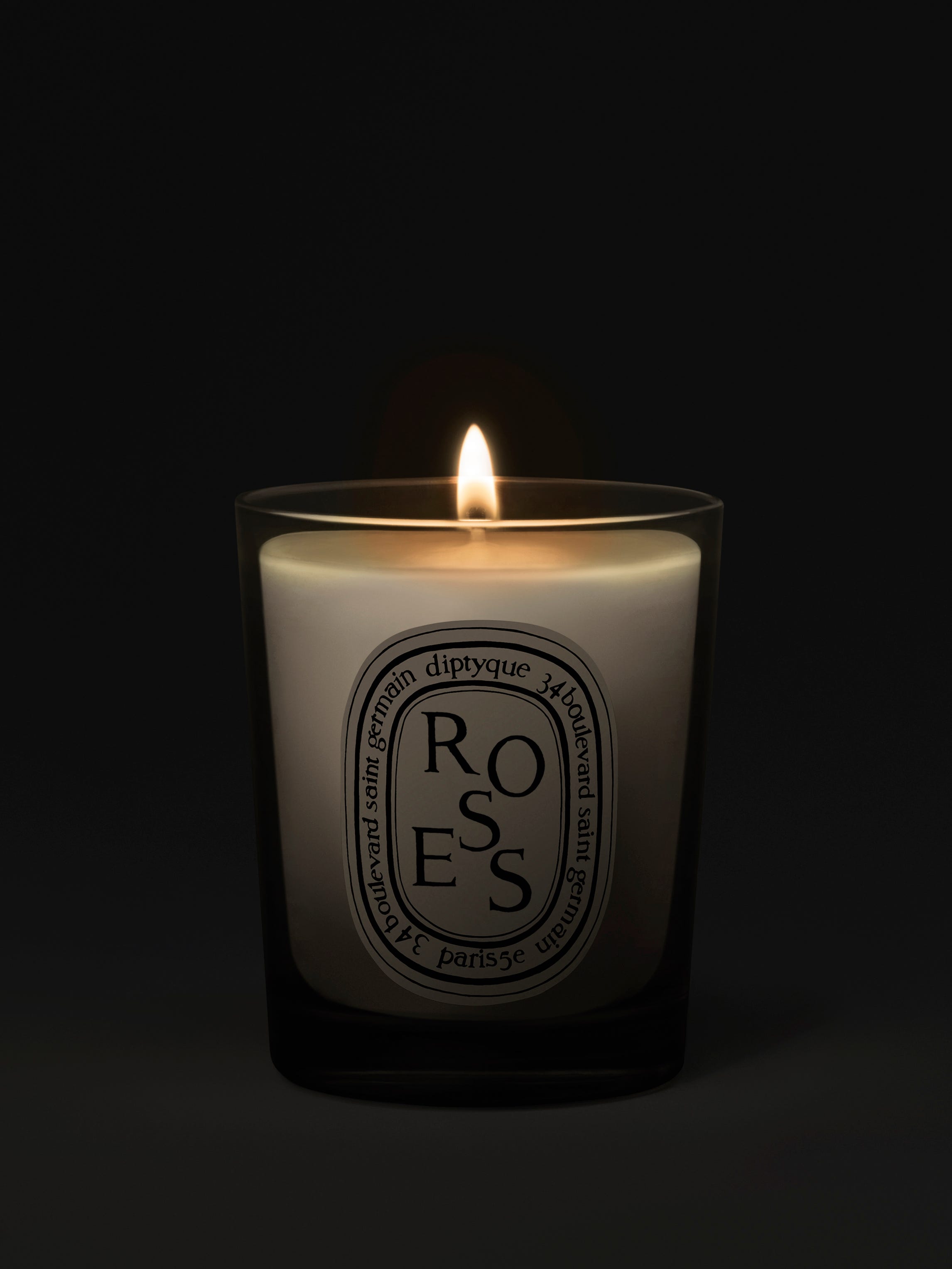 Roses - Small Candle