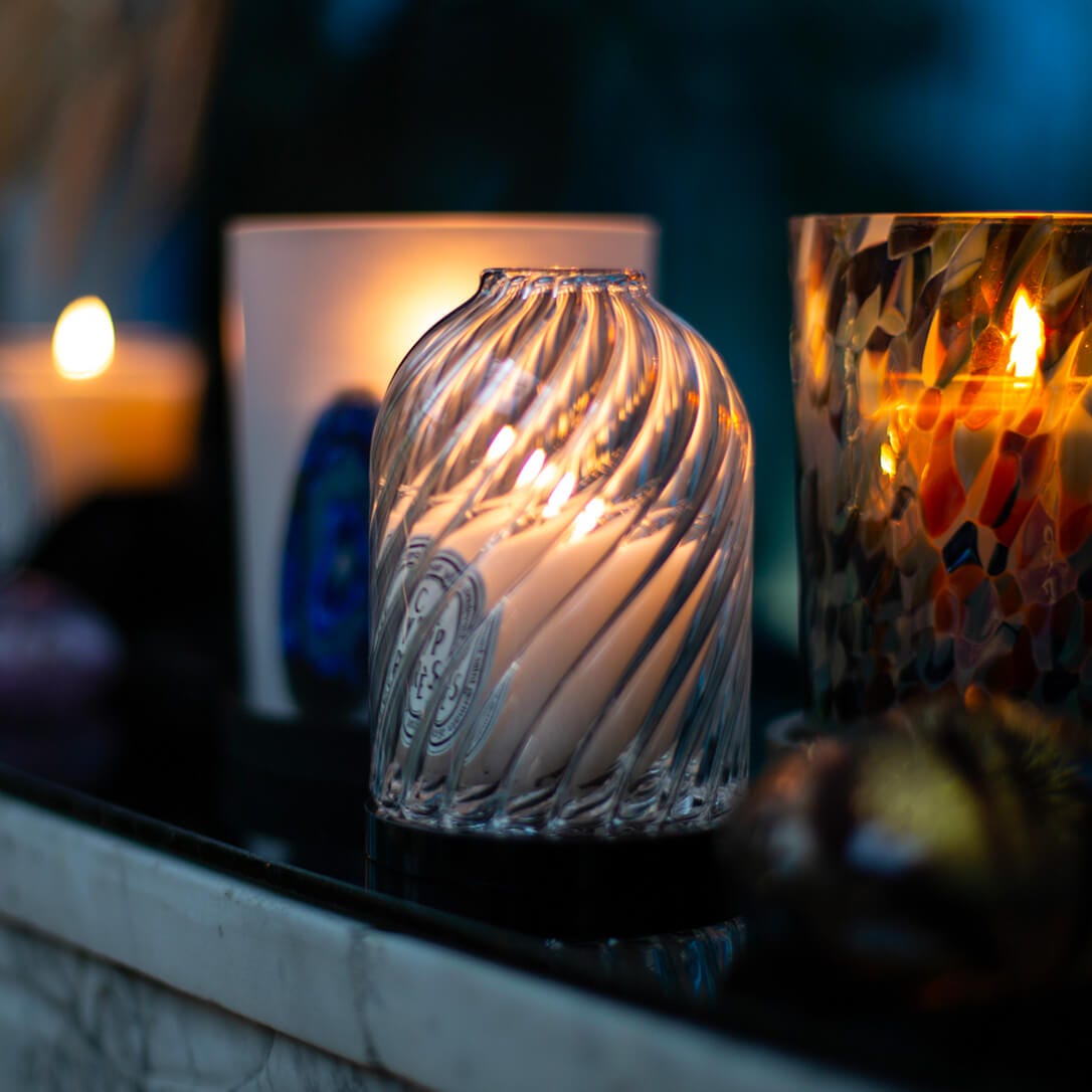 Torsade Candle Holder - For classic candles