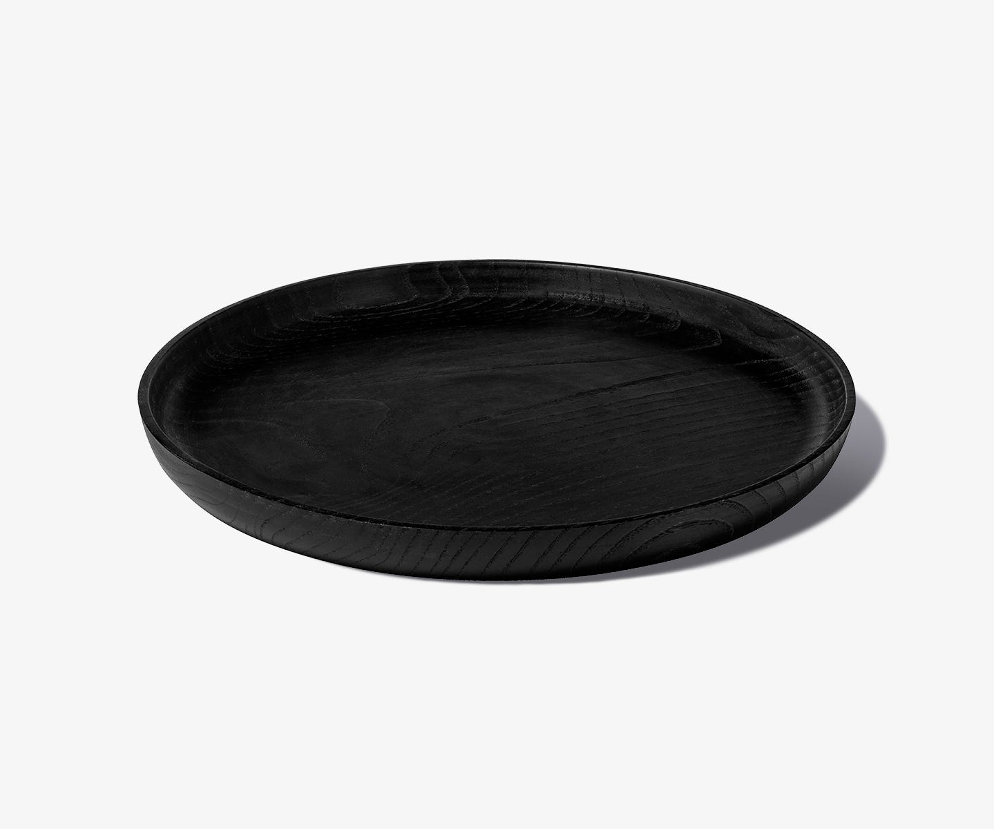 Black Ellipse Tray - Large