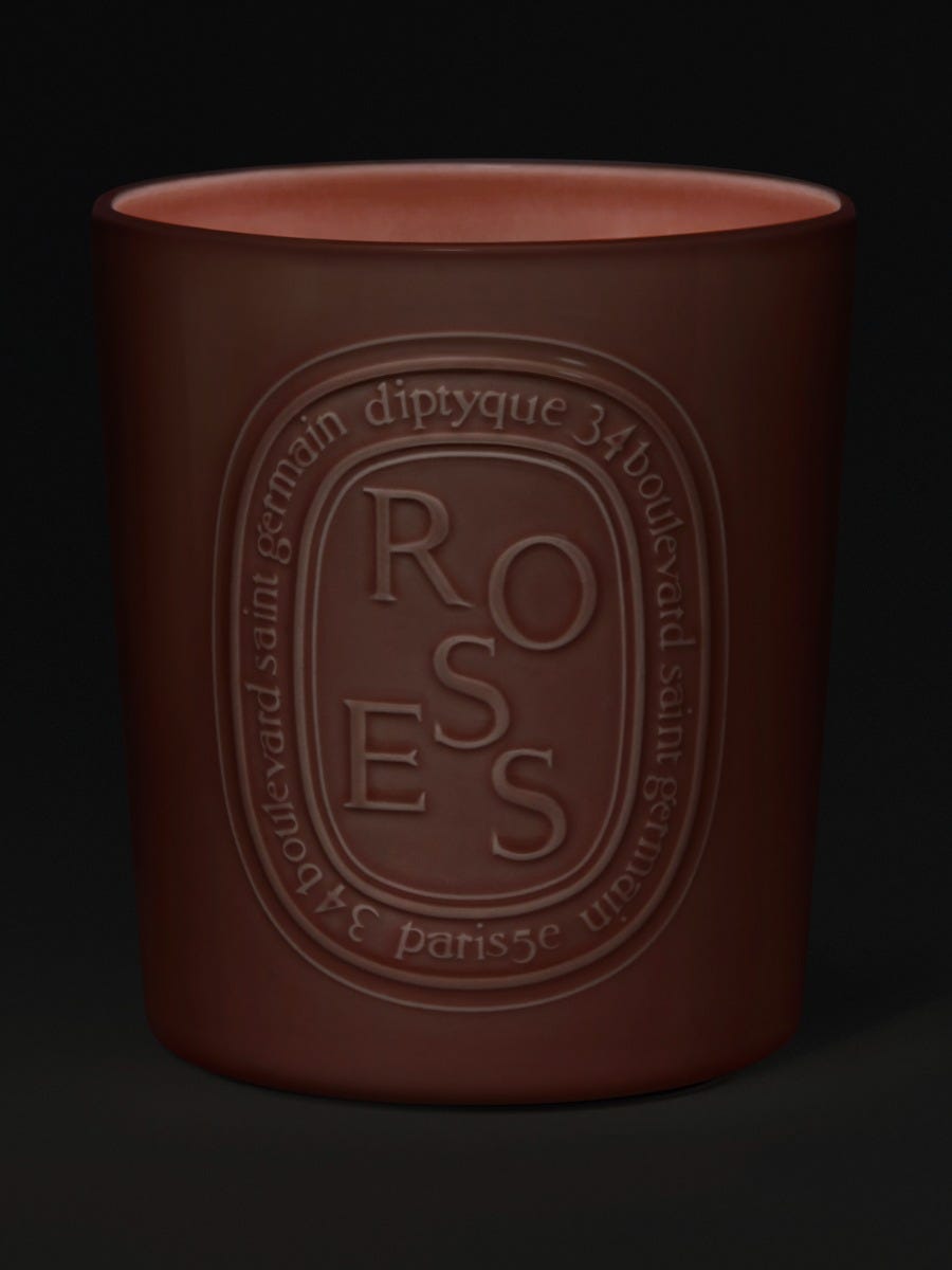 Roses - Very Large Candle