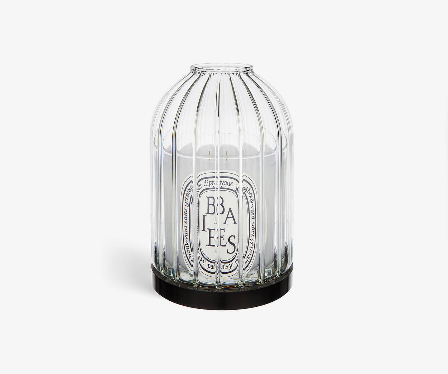 Ribbed Candle Holder - For classic candles