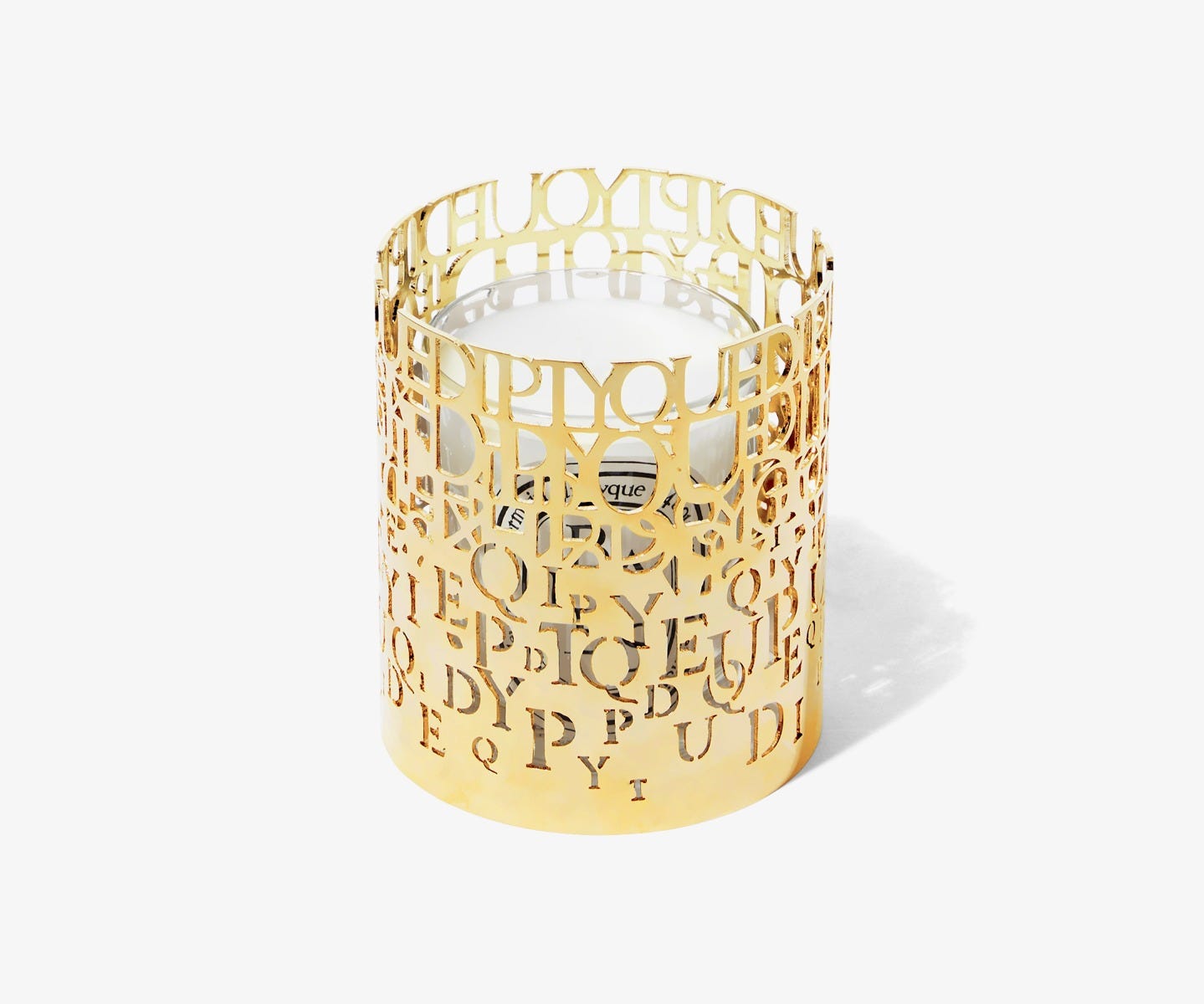 Alphabet Candle Holder - For classic candles