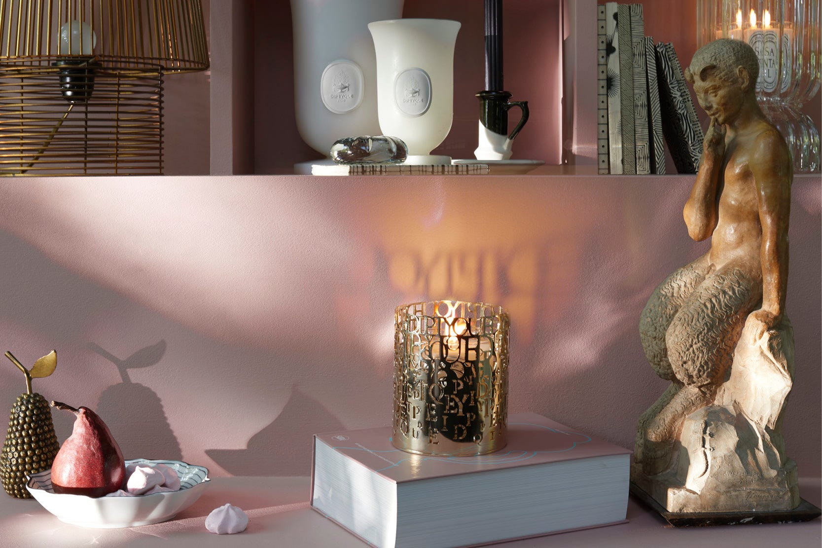 Alphabet Candle Holder - For classic candles