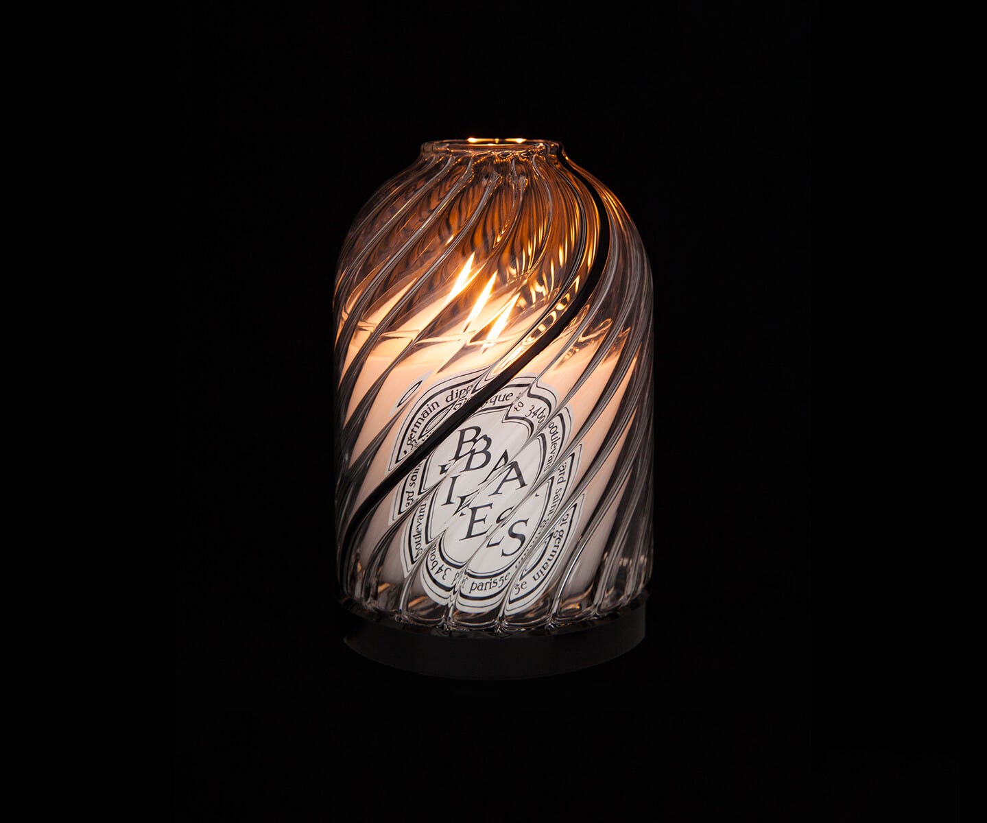 Torsade Candle Holder - For classic candles