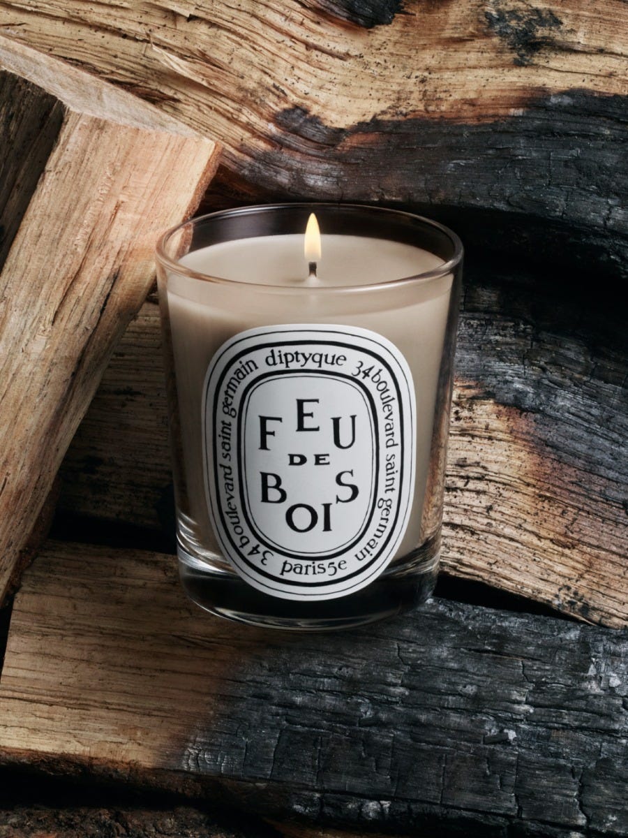 Feu de Bois (Wood Fire) - Small Candle