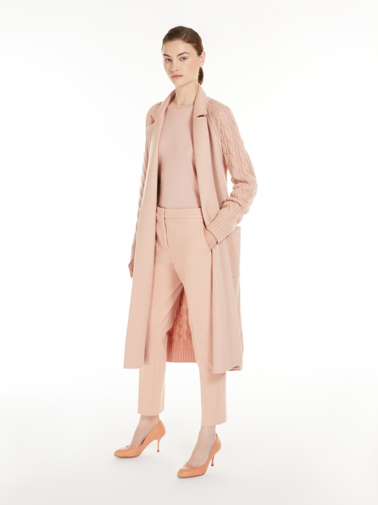 Viscose jersey trousers