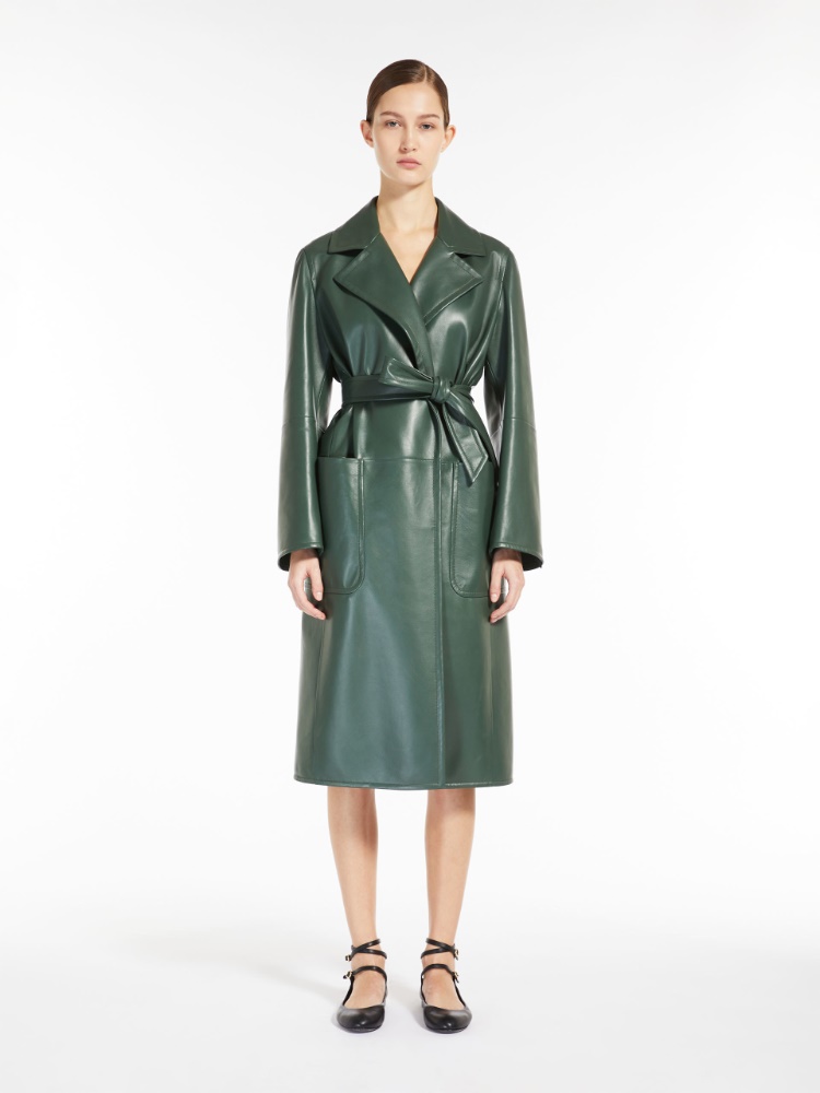 Manuela nappa leather Icon Coat
