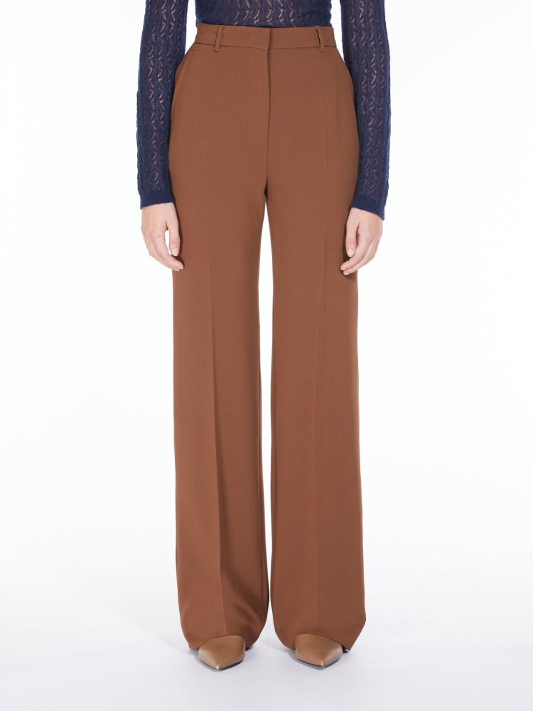Long technical cady trousers