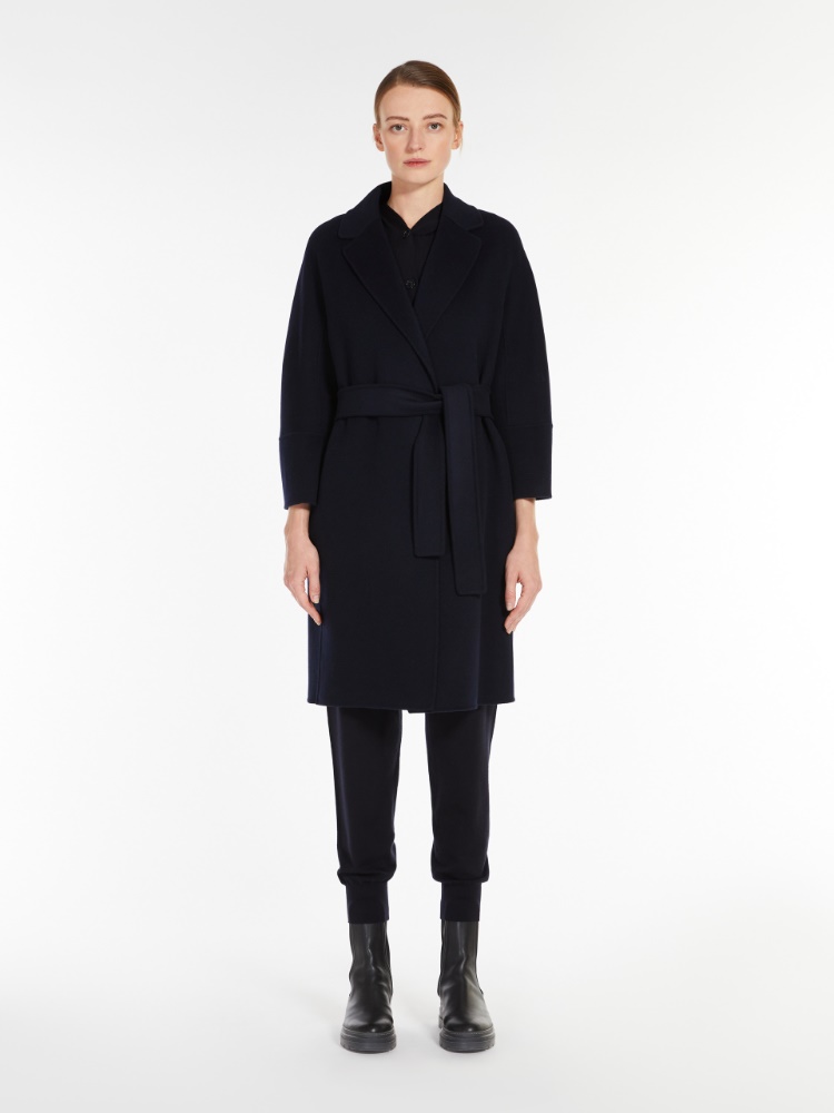 Short wool coat