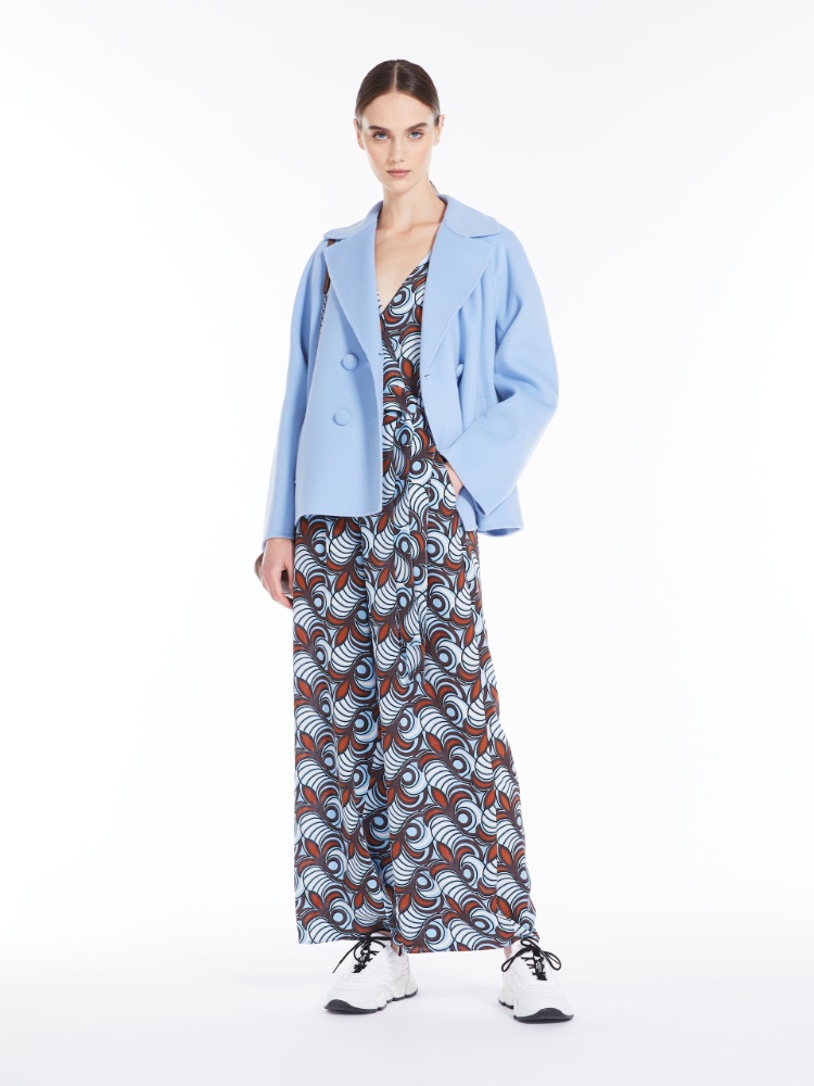 Jumpsuit in pure silk