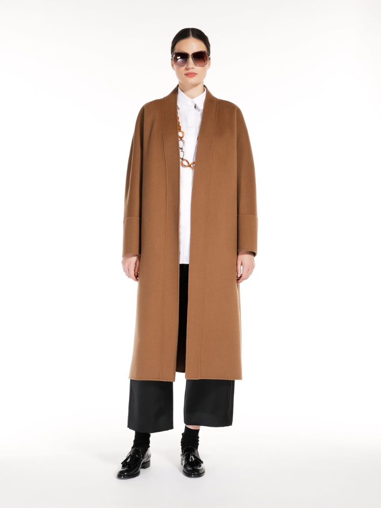 Wool robe coat