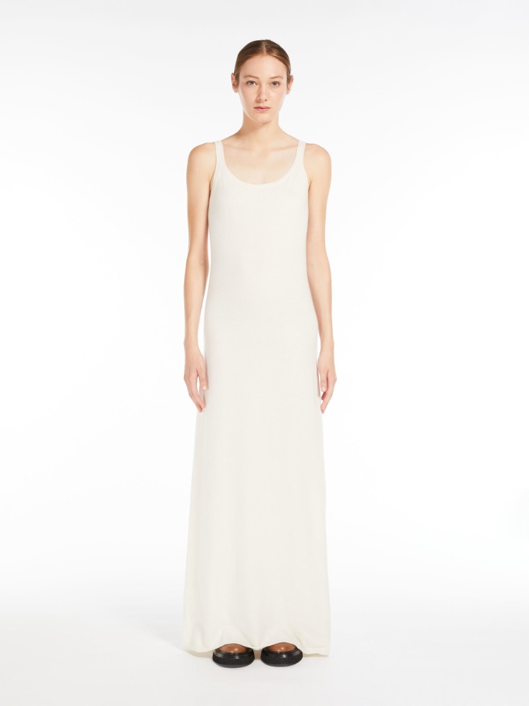 Wool and cashmere slip dress
