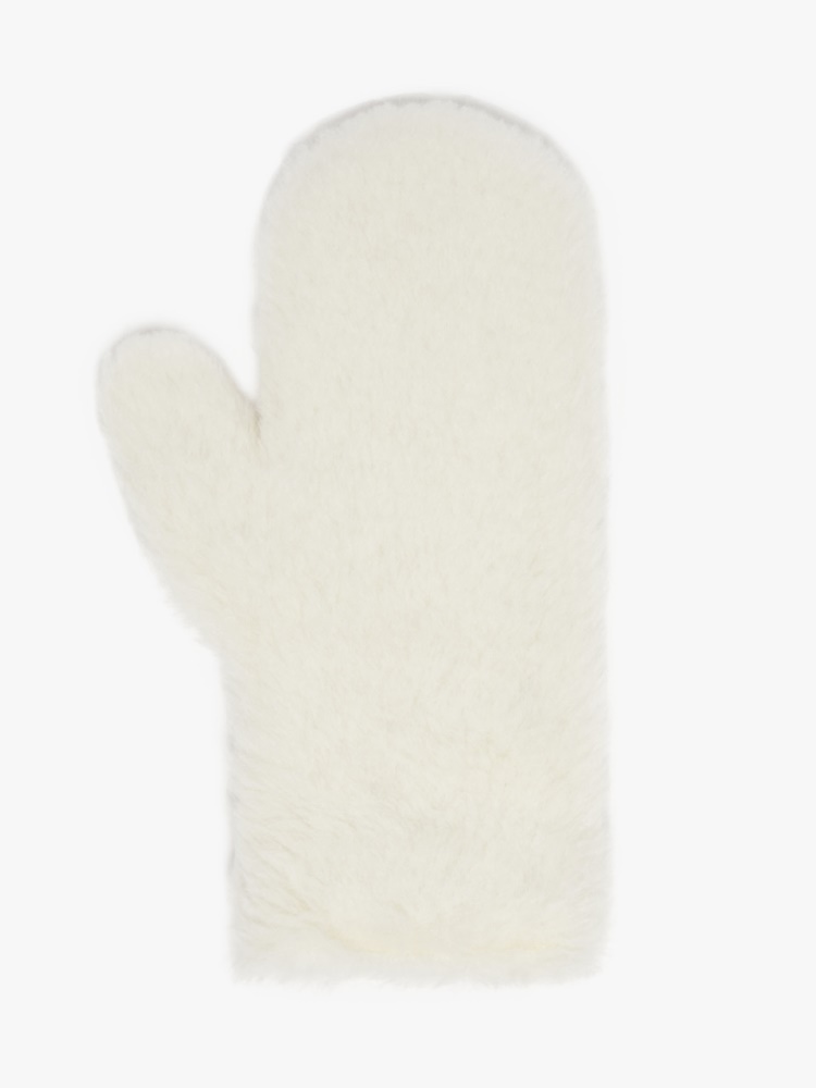 Mittens in Teddy fabric