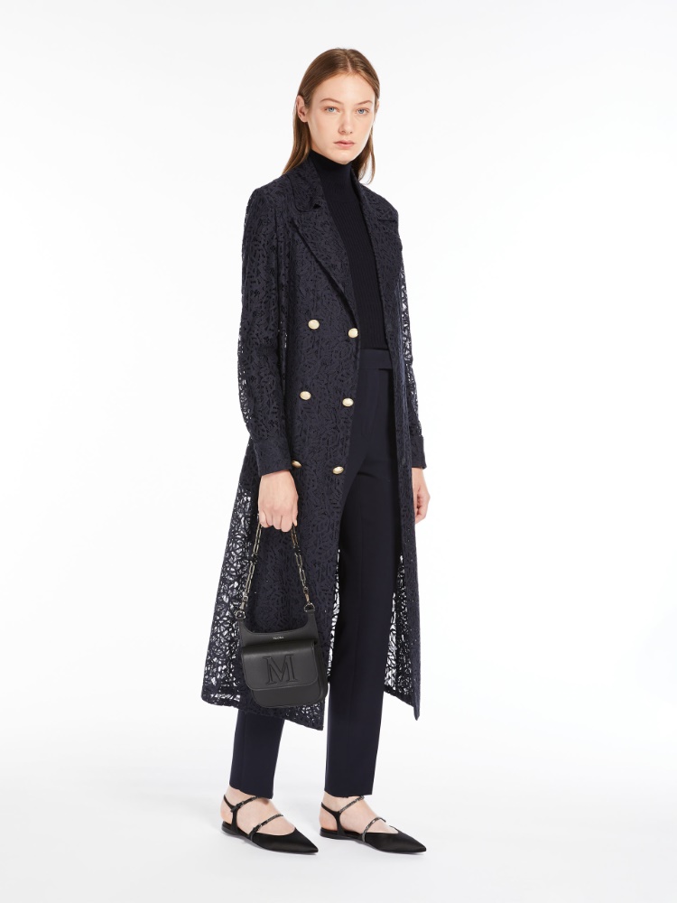 Straight-fit technical cady trousers