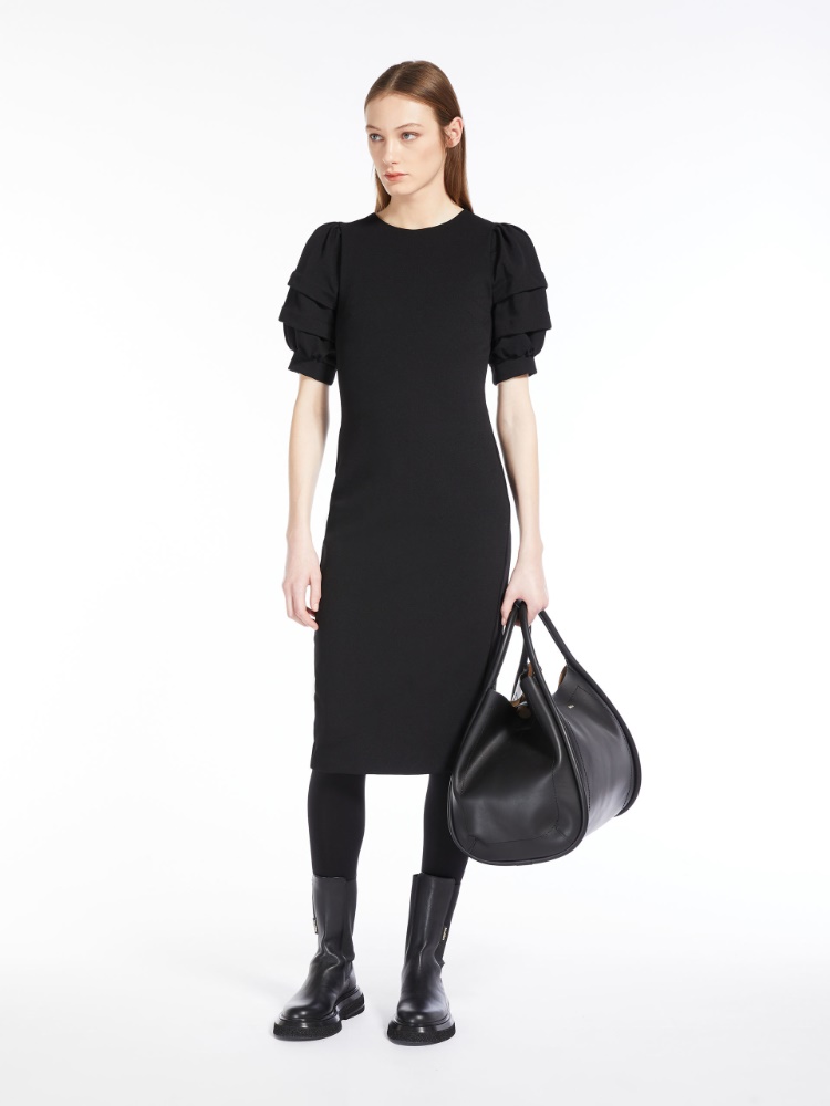 Tube dress in stretch jersey