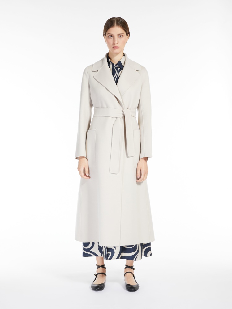 Wool robe coat