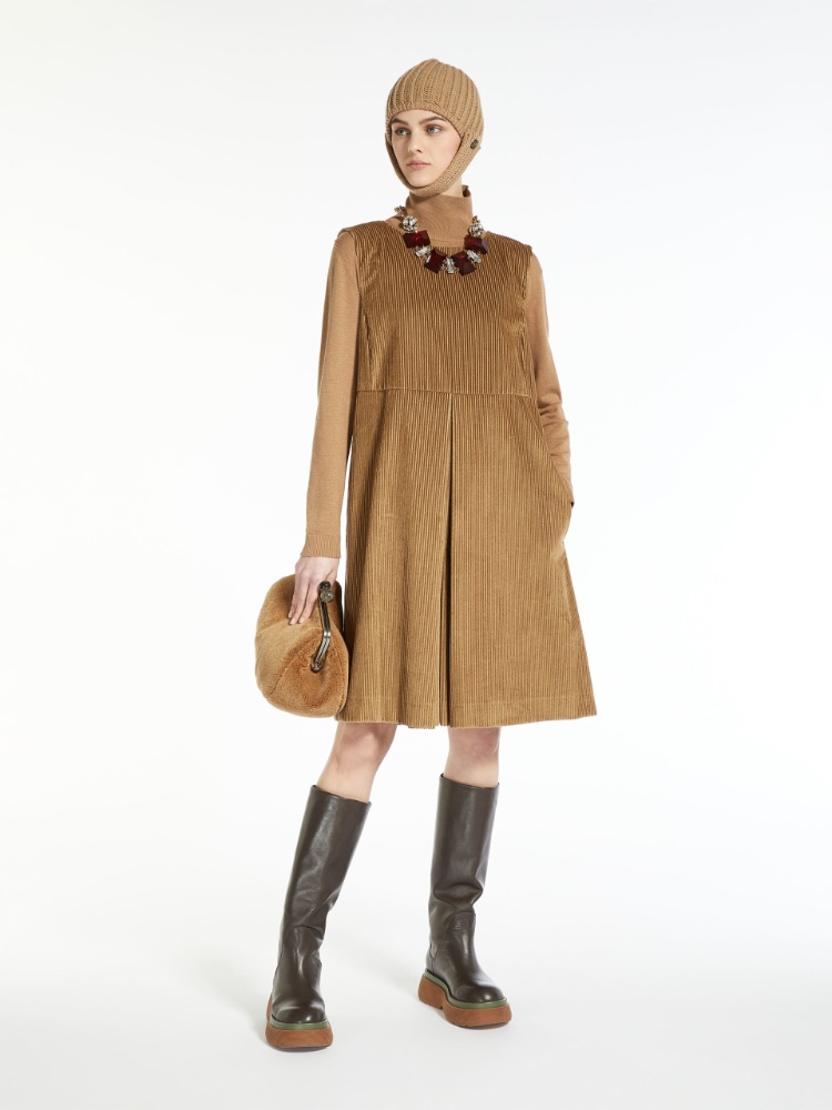 Cotton velvet jumpsuit