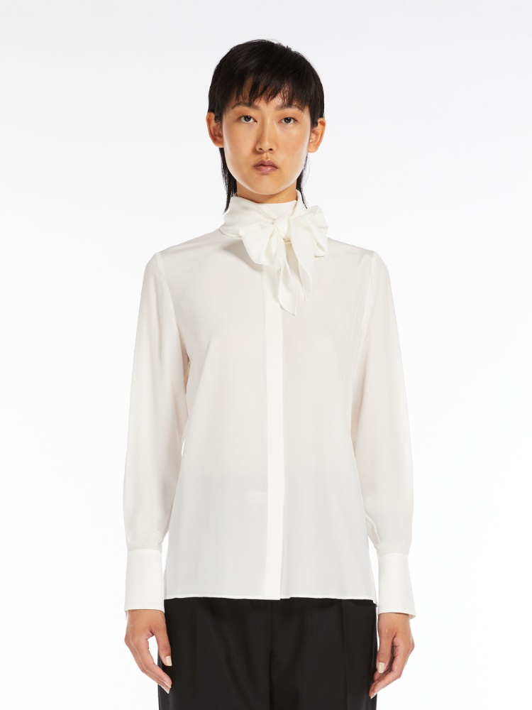 Crepe de chine shirt