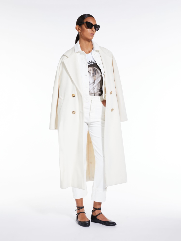 Cropped jeans in stretch bull