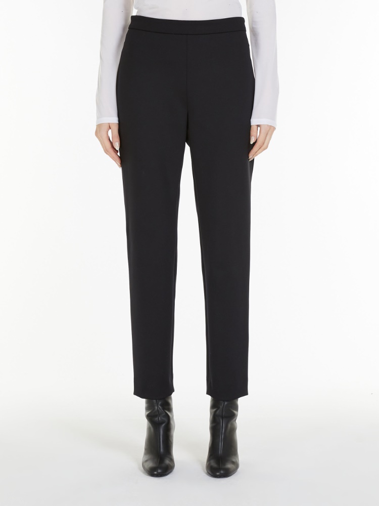 Scuba jersey trousers