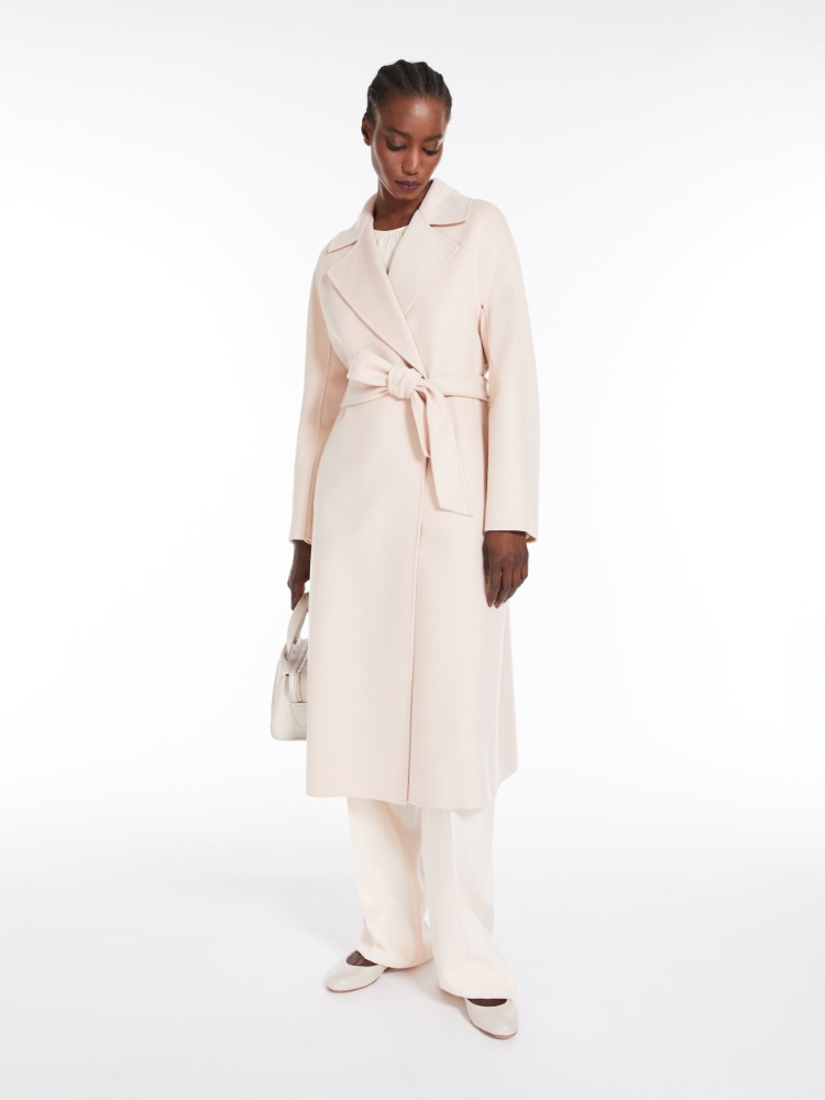 Wool and cashmere robe coat