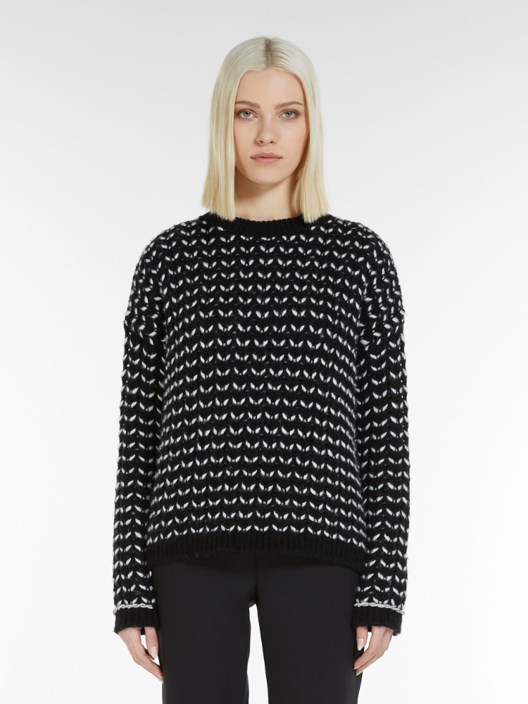 Wool jacquard jumper