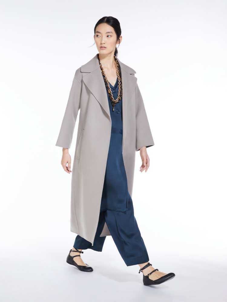 Wool robe coat