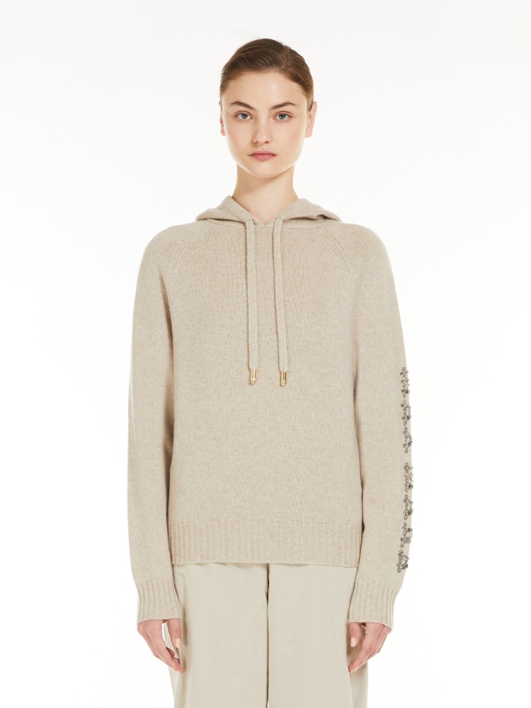 Wool and cashmere sweatshirt