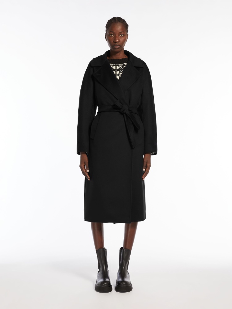 Wool broadcloth coat