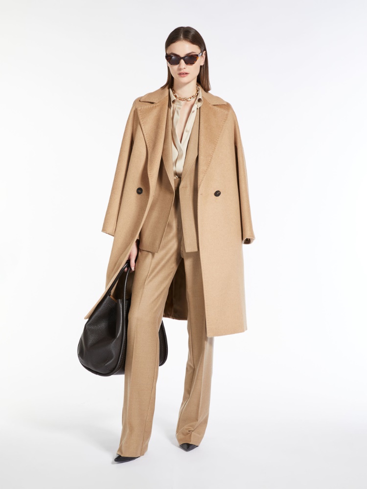 Wool flannel trousers