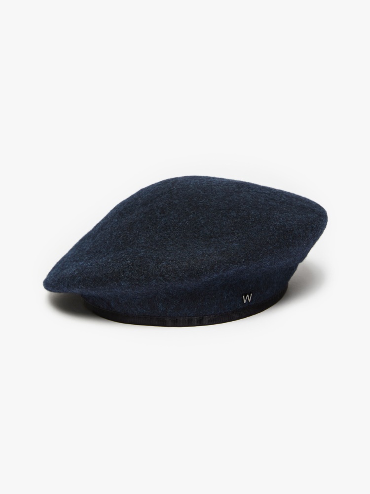 Wool felt beret