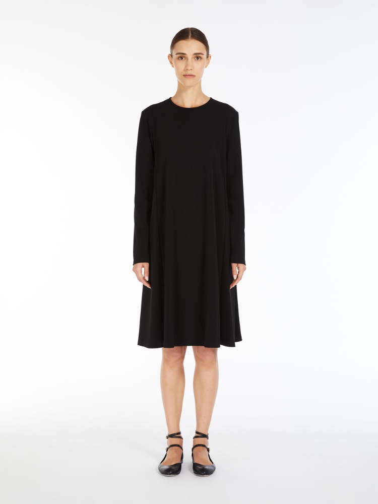 Short technical-jersey dress