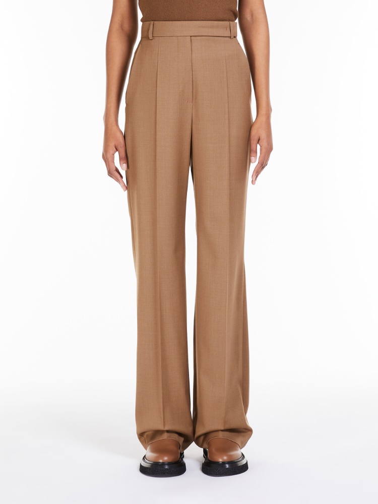 Men’s trousers in wool twill