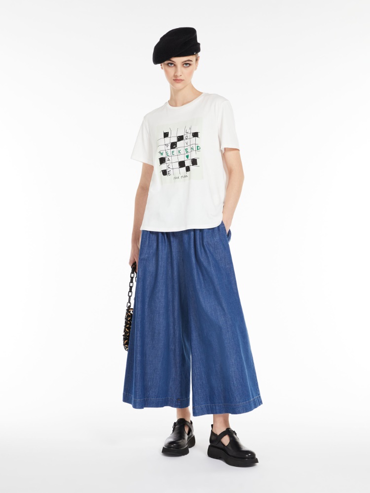 Printed jersey T-shirt