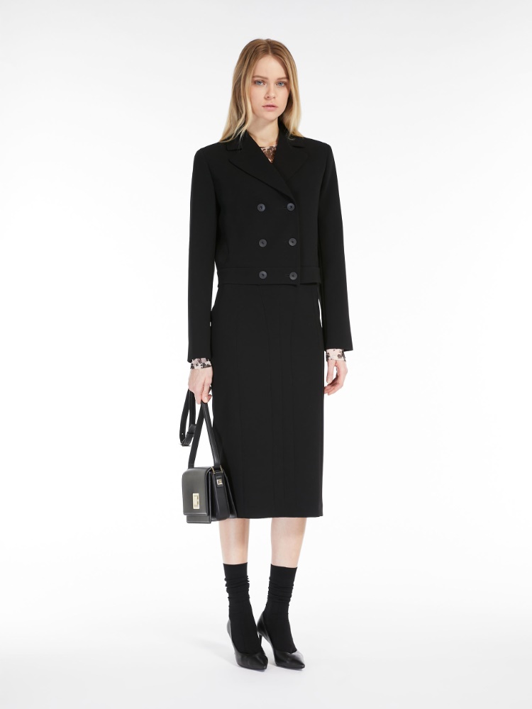 Slim-fit printed tulle T-shirt