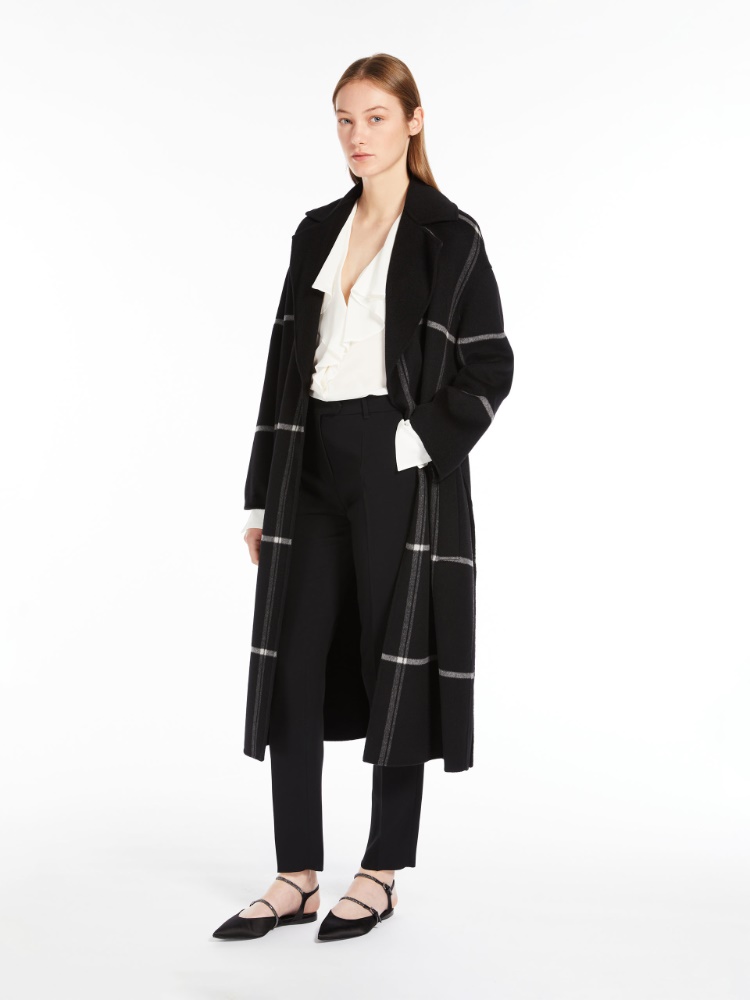 Straight-fit technical cady trousers