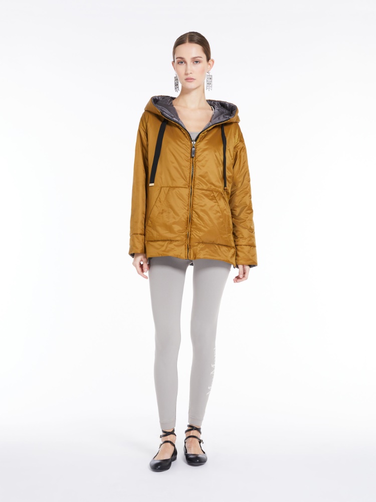 Reversible water-repellent canvas jacket