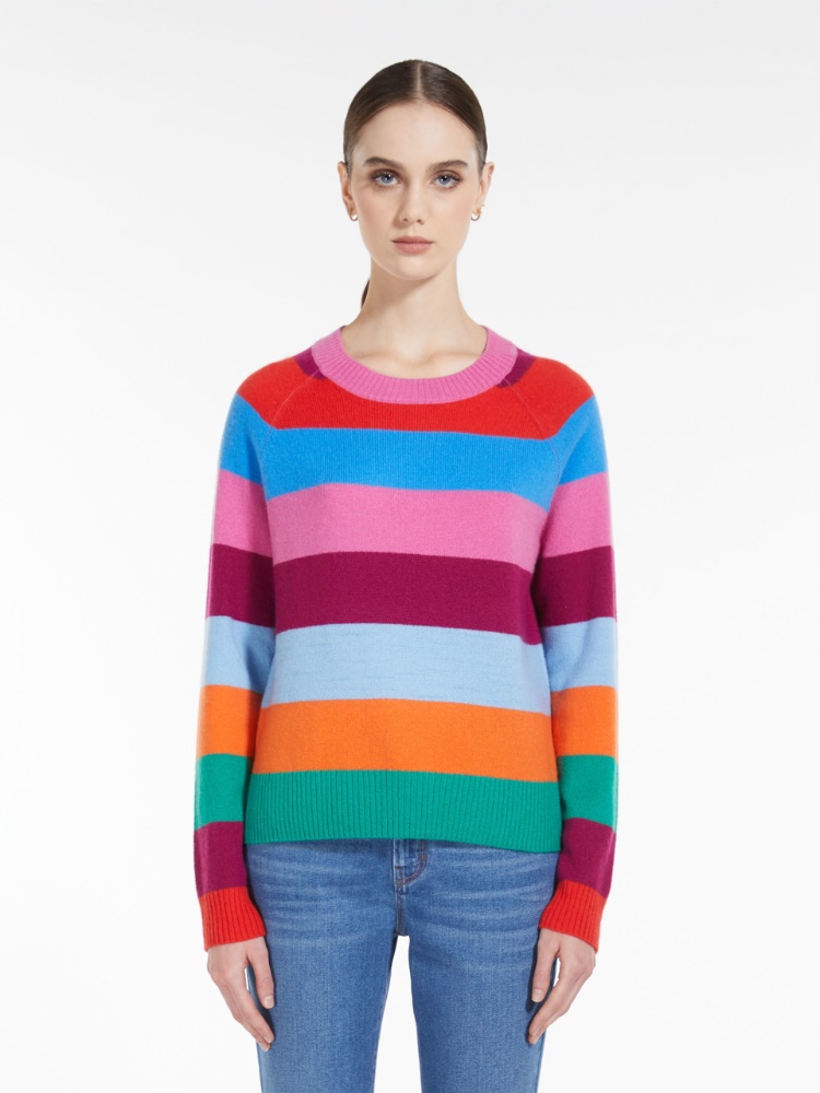 Striped cashmere knit