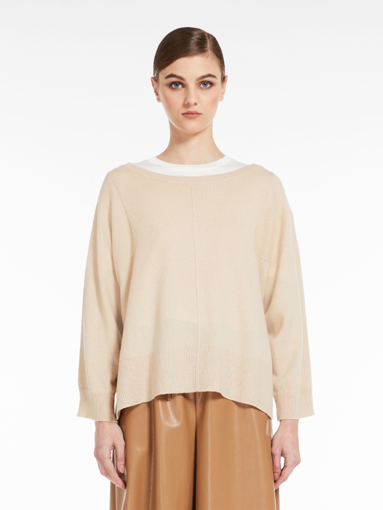 Oversized cashmere knit