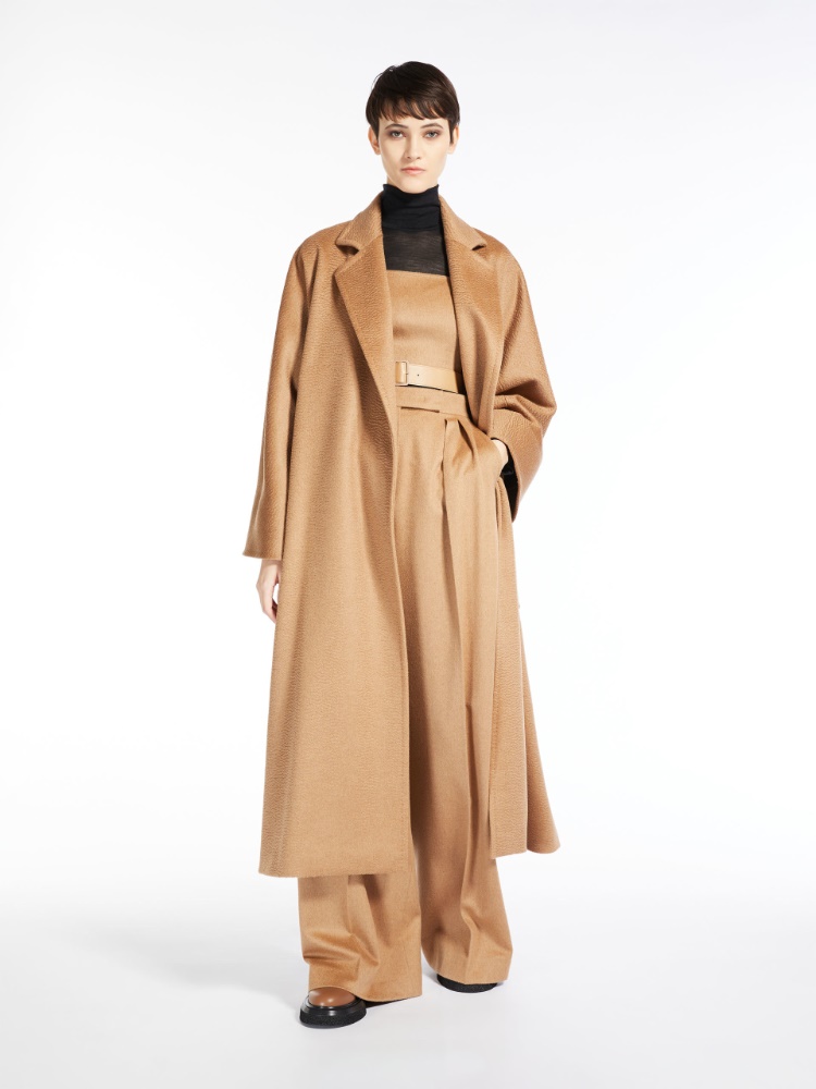 Camel colour robe coat