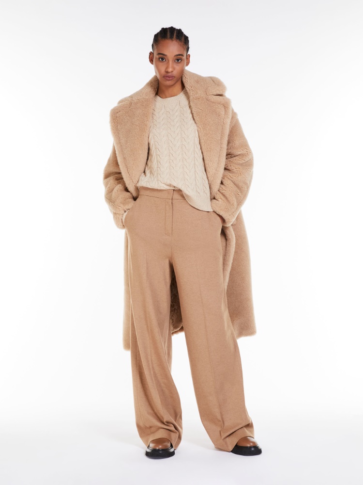 Cable knit cashmere jumper