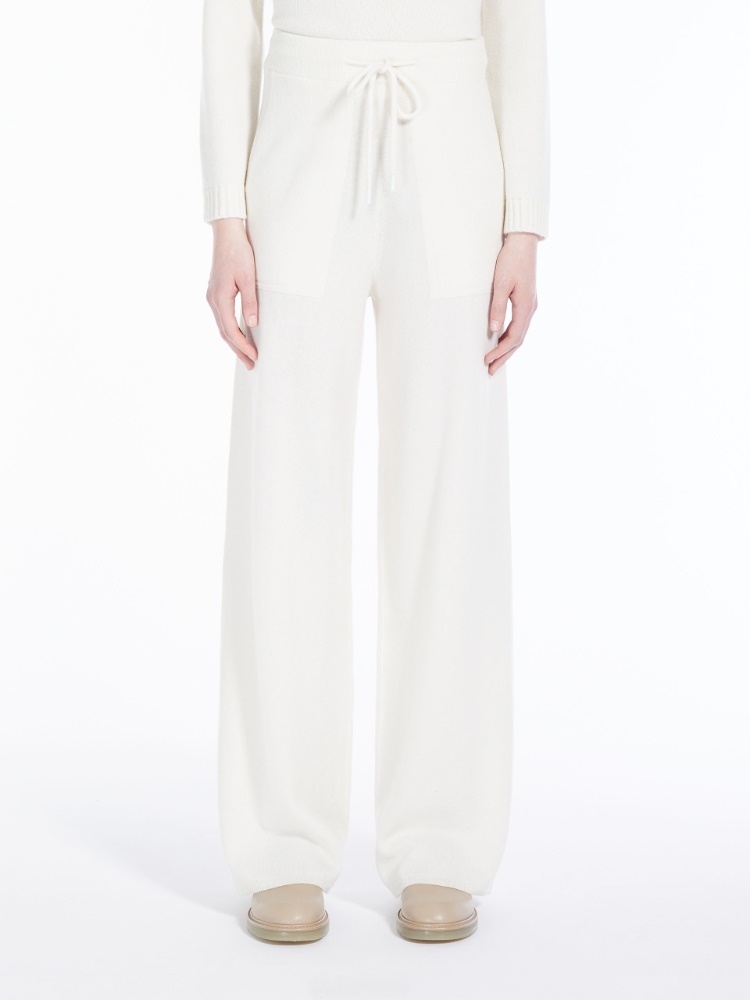 Wool and cashmere trousers